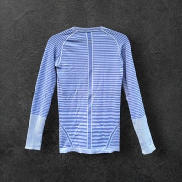 LULULEMON RUN: SWIFTLY TECH LONG SLEEVE CREW IN HEATHERED LULLABY SIZE 6 - Picture 8 of 8